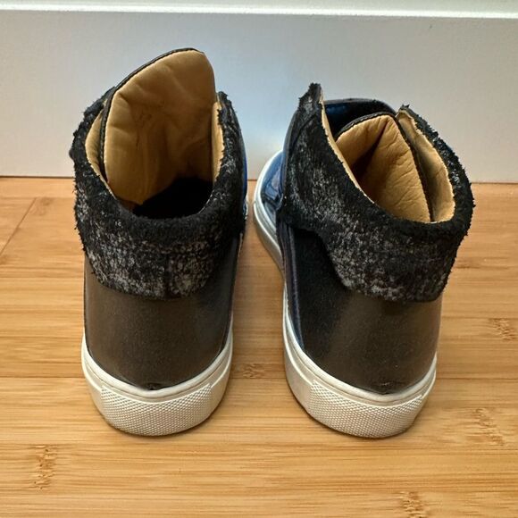 Maison Marigela Double Velcro High Top Sneakers - Picture 7 of 7
